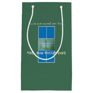 Petit Sac Cadeau L'Humour de Pickleball, la zone non-volley