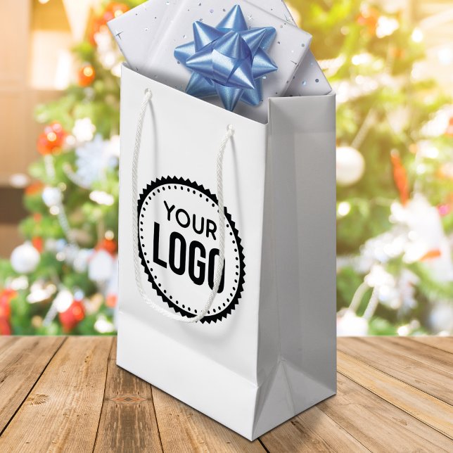 Petit Sac Cadeau Logo d'entreprise personnalisé (Créateur téléchargé)