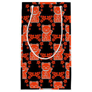 Petit Sac Cadeau Lucky Japonais Maneki-neko
