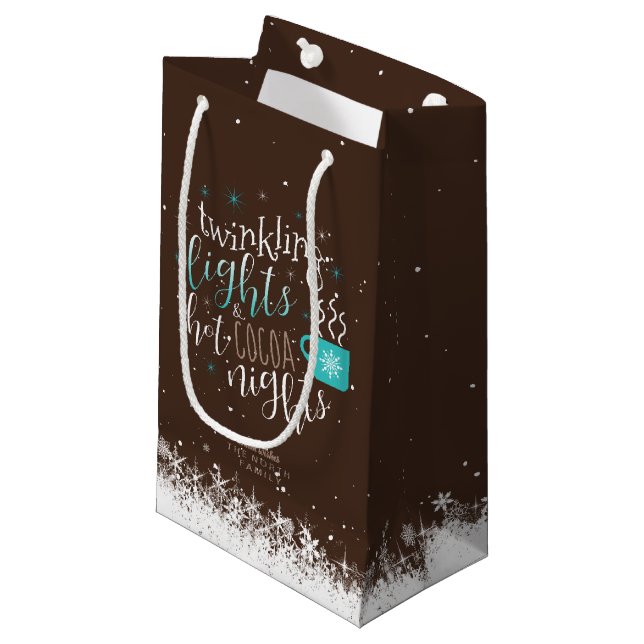 Petit Sac Cadeau Lumières à allumer Hot Cocaca Nights ID593 (Devant Angle)