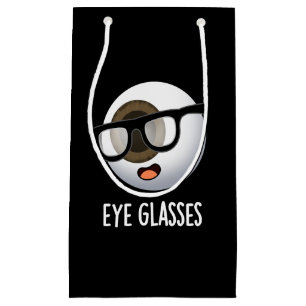 Petit Sac Cadeau Lunettes Drôles de blagues sur le globe oculaire F