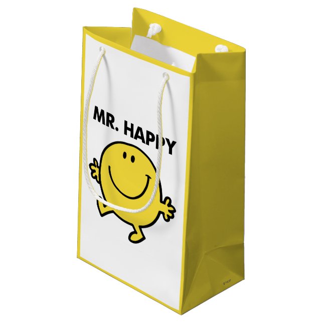 Petit Sac Cadeau M. Happy | Danse et sourire (Dos Angle)