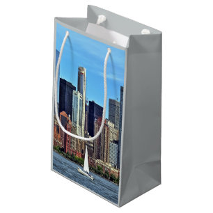 Petit Sac Cadeau Manhattan NY - Voilier Par Manhattan Skyline