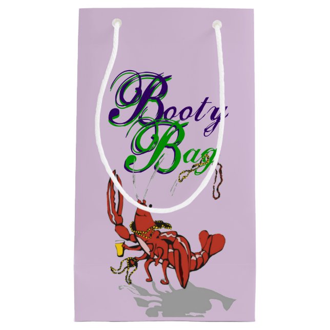Petit Sac Cadeau Mardi Gras Crawdad (Devant)