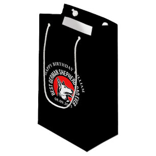 Petit Sac Cadeau Meilleur Berger Allemand Papa Jamais Cadeau Annive