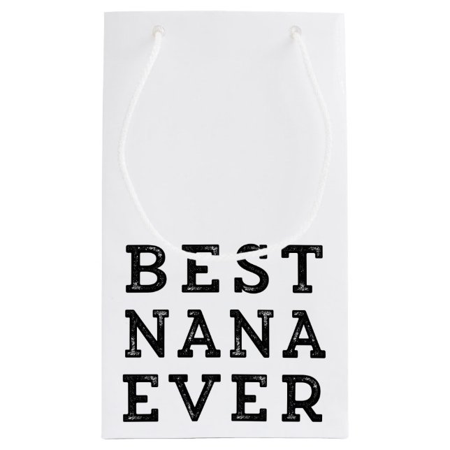 Petit Sac Cadeau Meilleure Nana jamais (Dos)