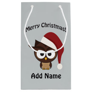 Petit Sac Cadeau Merry Christmas