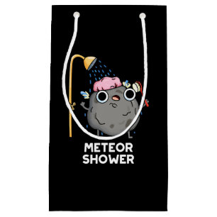 Petit Sac Cadeau Meteor Douche Funny Science Pun Dark BG