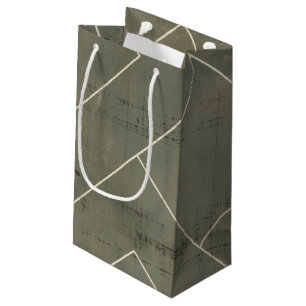 Petit Sac Cadeau Modèle abstrait avec des formes géométriques