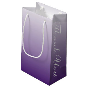 Petit Sac Cadeau moderne été lilac ombre violet mariage faveur