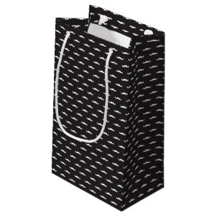 Petit Sac Cadeau Motif de hippie de moustache