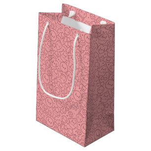 Petit Sac Cadeau Motif de Kawaii avec les gâteaux mignons