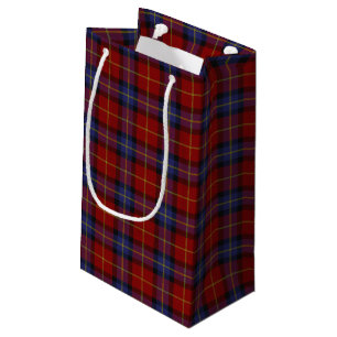 Petit Sac Cadeau Motif de tartan