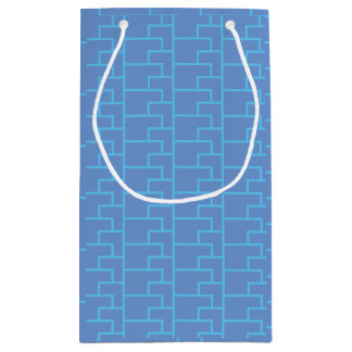 Petit Sac Cadeau Motif géométrique amusant et coloré