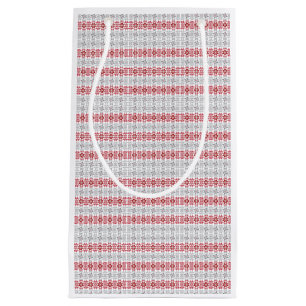 Petit Sac Cadeau Motif géométrique du soleil du matin letton VIII
