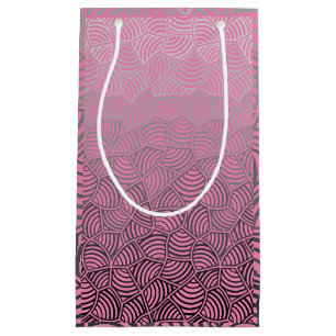 Petit Sac Cadeau Motif Shell.04.w Pink BG