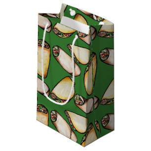 Petit Sac Cadeau Motif Tacos et Burritos