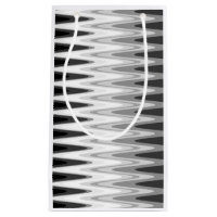 Motif Zig Zag Noir Blanc Gris
