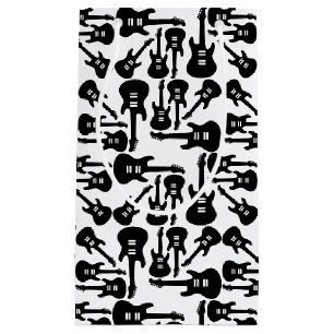 Petit Sac Cadeau Musique Motif de guitare électrique sur mesure