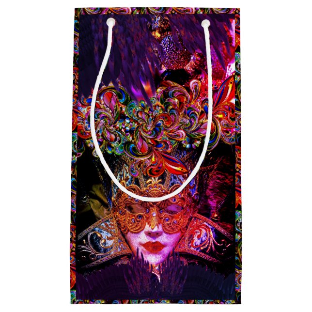 Petit Sac Cadeau Mystérieux Masquerade Ball masque de beauté (Devant)