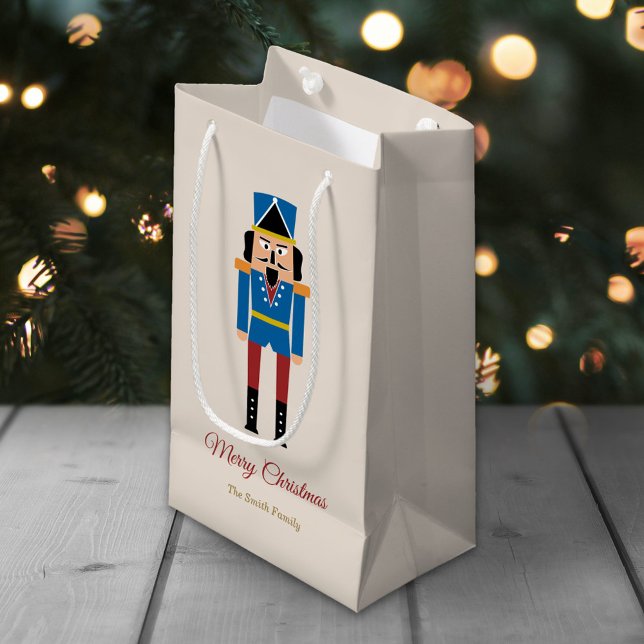 Petit Sac Cadeau Noël des noisettes (Nutcracker Christmas Gift Bag)
