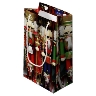 Petit Sac Cadeau Noisette Soldats Noël