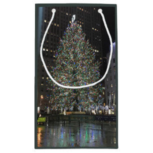 Petit Sac Cadeau NYC New York Christmas Tree Rockefeller Center