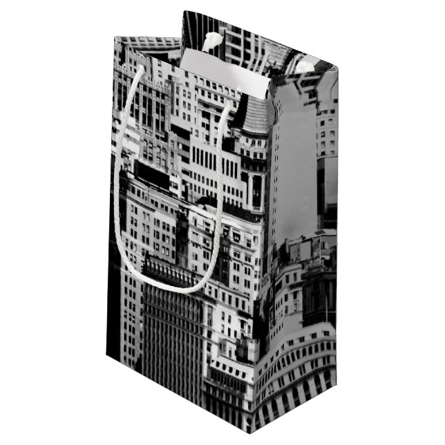 Petit Sac Cadeau NYC Skyline IX (Dos Angle)