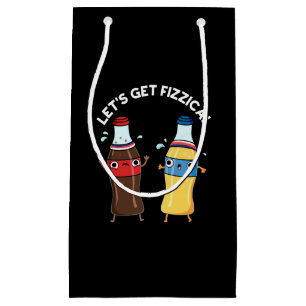 Petit Sac Cadeau Obtenons Fizzical Funny Soda Pun Pop Pun Dark BG