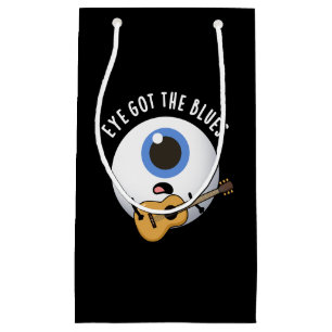Petit Sac Cadeau Oeil A Le Blues Drôle Eyeball Music Pun Dark BG