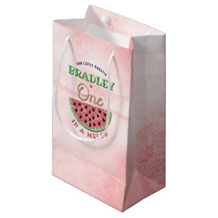 Petit Sac Cadeau One In A Melon 1er Anniversaire