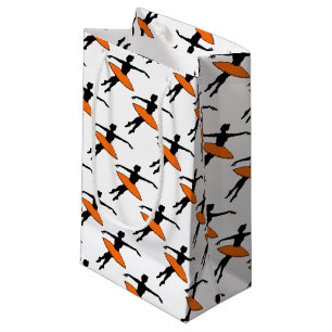 Petit Sac Cadeau Orange Neon Tutu Ballerina Ballet Dance Enseignant