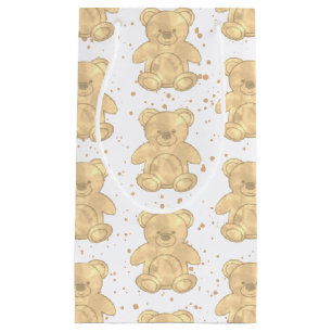 Petit Sac Cadeau Ours en peluche mignon