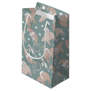 Petit Sac Cadeau Ours et Lapin