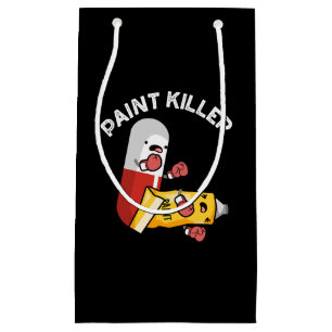 Petit Sac Cadeau Paint Killer Funny Pill Pun Dark BG