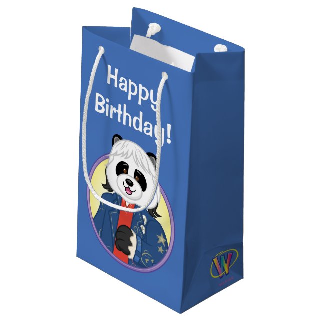 Petit Sac Cadeau Panda d'Amanda (Dos Angle)