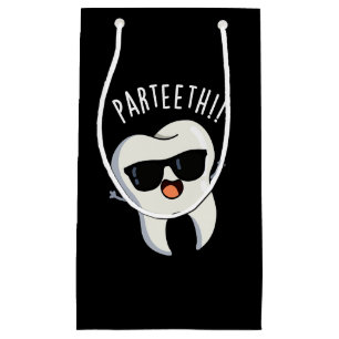 Petit Sac Cadeau Pardents Funny Puns dentaires Dark BG