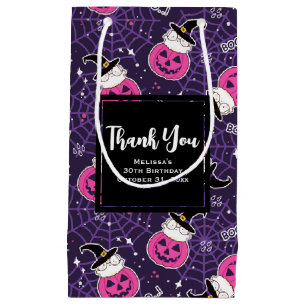 Petit Sac Cadeau Patters de Cute Cats et Pumkins