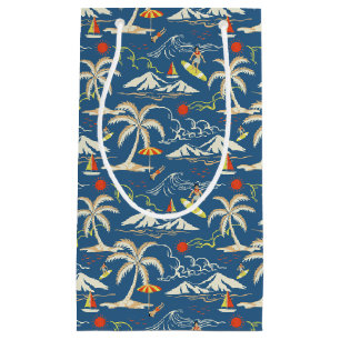 Petit Sac Cadeau Patters tropicaux