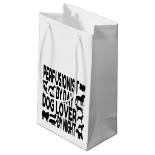 Petit Sac Cadeau Perfusionist aime les chiens