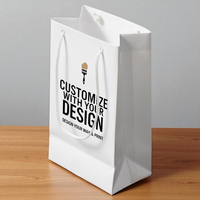 Petit Sac Cadeau Personnalisé Vide Entreprise Marque Personnalisée (Créateur téléchargé)