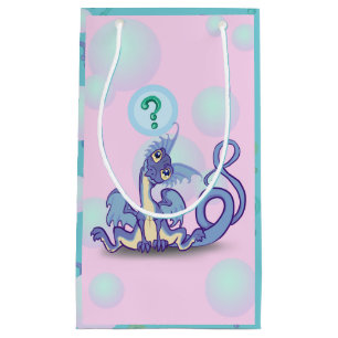 Petit Sac Cadeau Petit Dragon Curieux