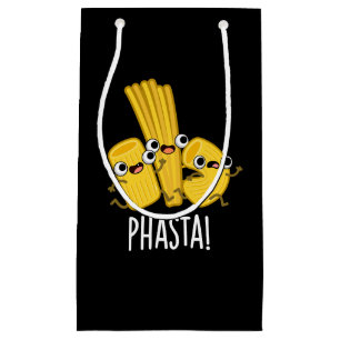 Petit Sac Cadeau Phasta Funny Pâte rapide Pun Dark BG