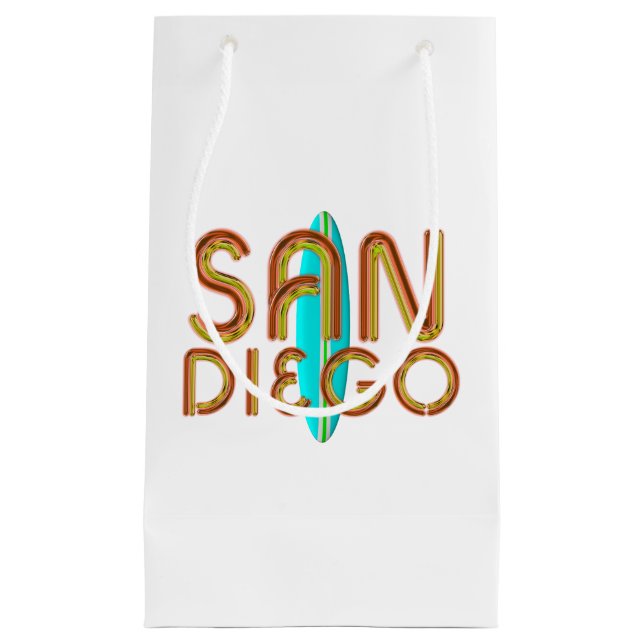 Petit Sac Cadeau PIÈCE EN T San Diego (Devant)