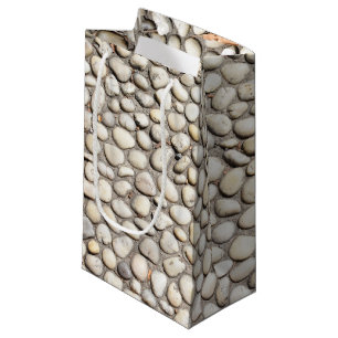 Petit Sac Cadeau Piste de galets en pierre Promenade Sidewalk Rocks