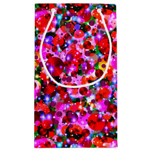 Petit Sac Cadeau Points de fête 3-couleurs de fruits-
