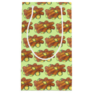 Petit Sac Cadeau Poivron de Jalapeño frit vert Jalapeno chaud poivr