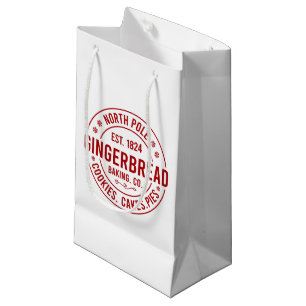 Petit Sac Cadeau Pôle Nord Pain d'épices Cookies Gâteaux Pies