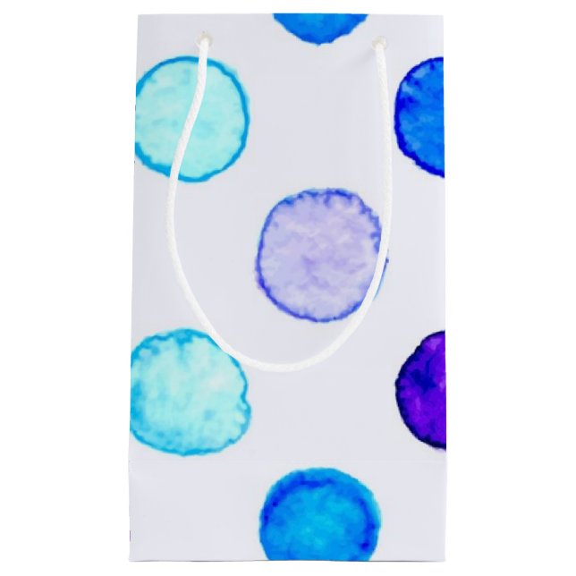 Petit Sac Cadeau Polka dot (Devant)