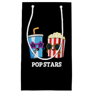 Petit Sac Cadeau Pop Stars Funny Snack Pun Dark BG